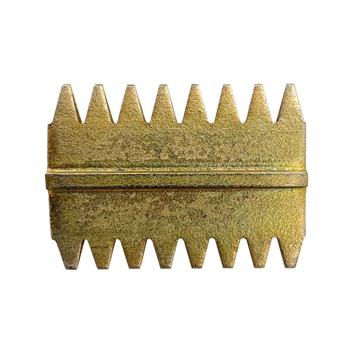 Mumme Scutch Comb 38mm Premium Steel Double-Sided Durable Tool