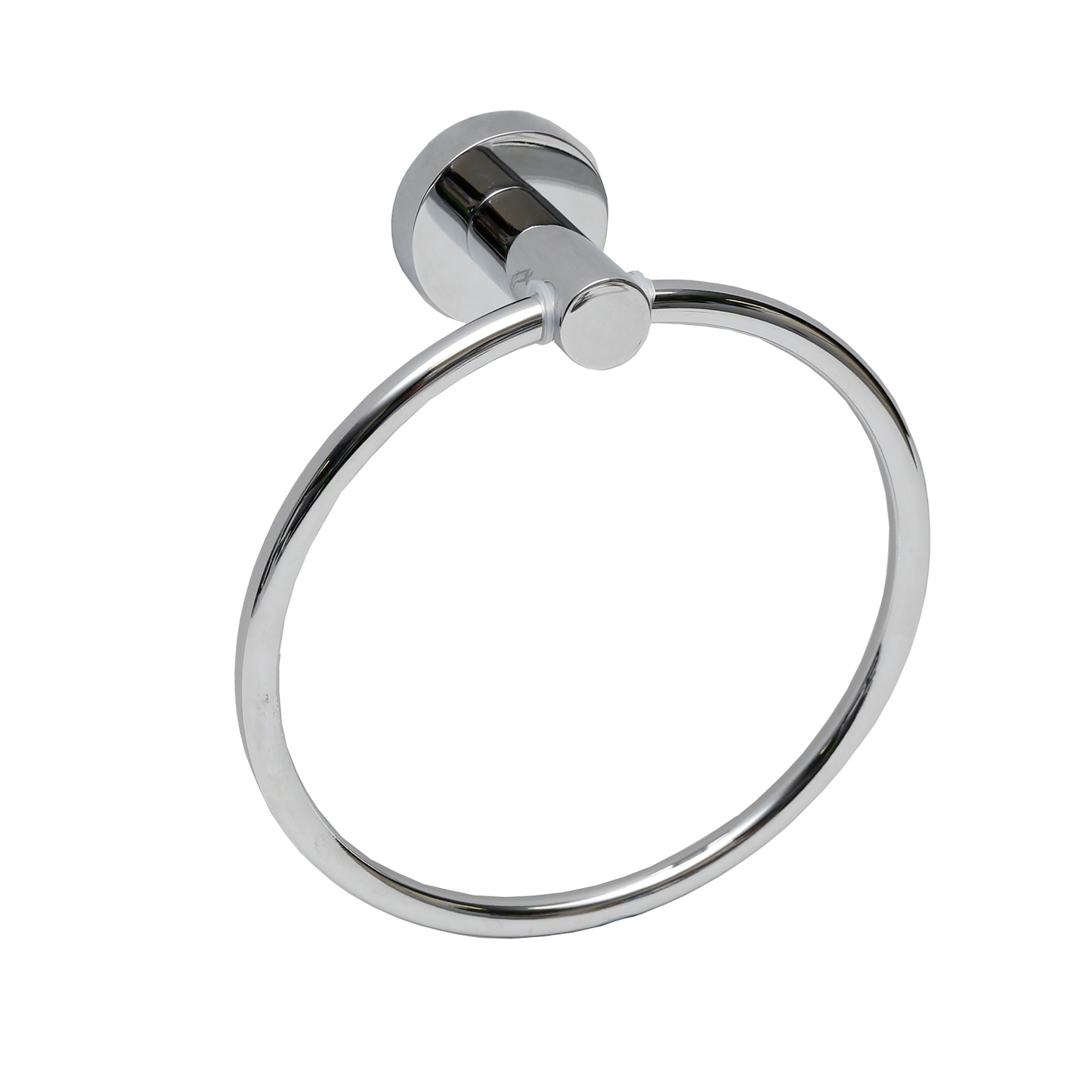Estilo Bella Single Towel Ring Chrome