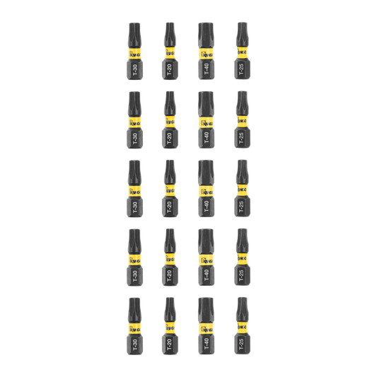 Kango Impact Driver Insert Bits 25mm TX 20 Pack