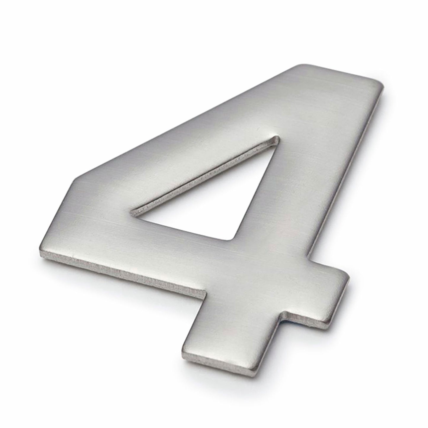 Sandleford Mode Stainless Steel House Number 4 - 50mm
