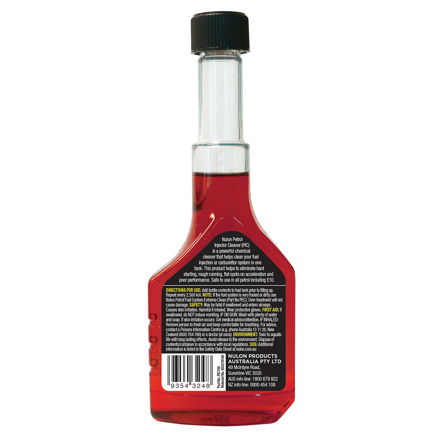 Nulon Petrol Injector Cleaner - 150ml