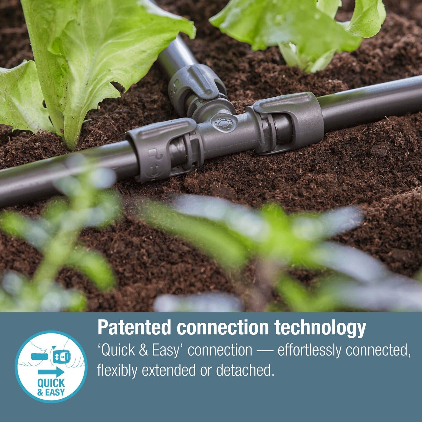 Gardena Micro Irrigation T Joint - 13mm - 2 Pack