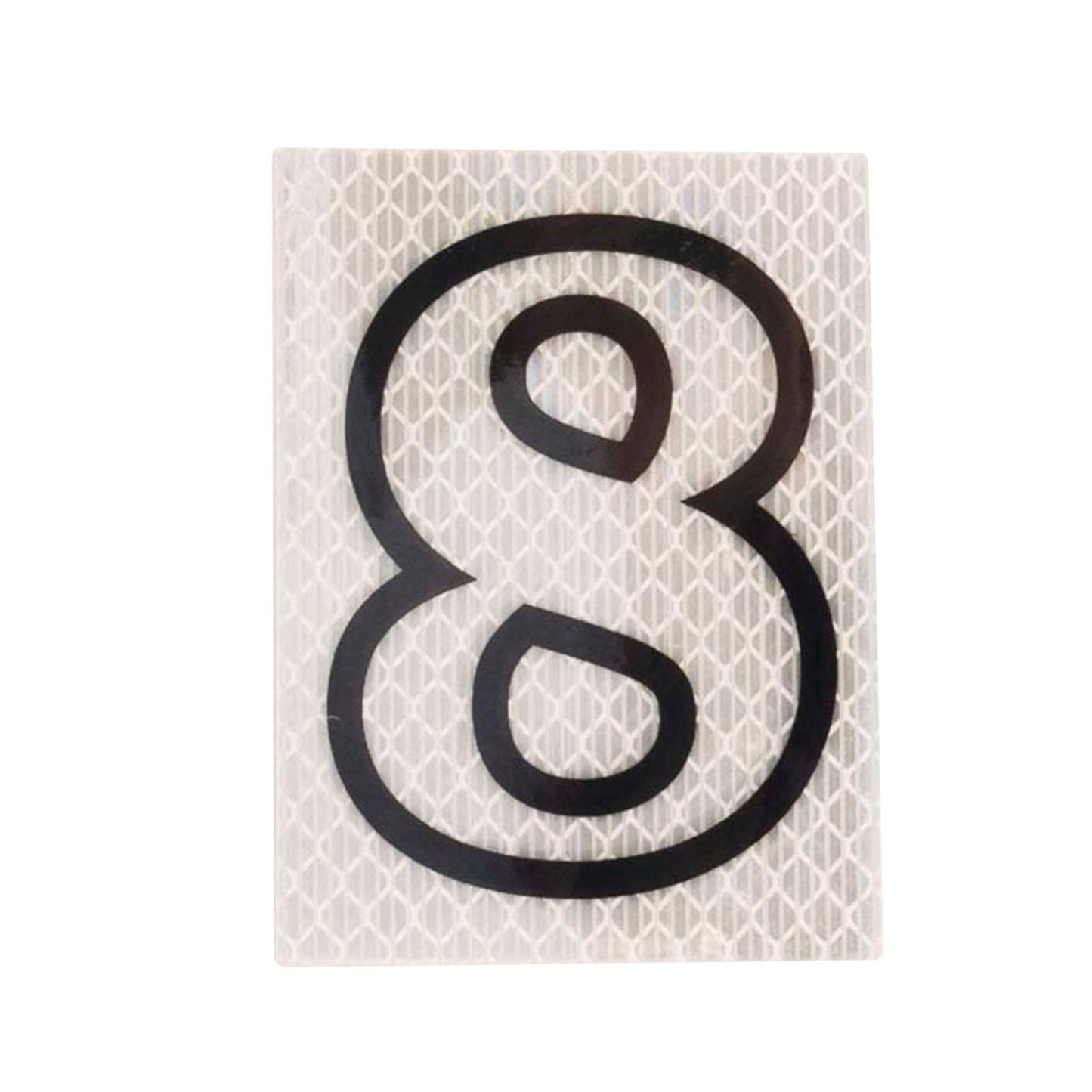 Sandleford Self Adhesive Night Shine House Number 8 - 80mm
