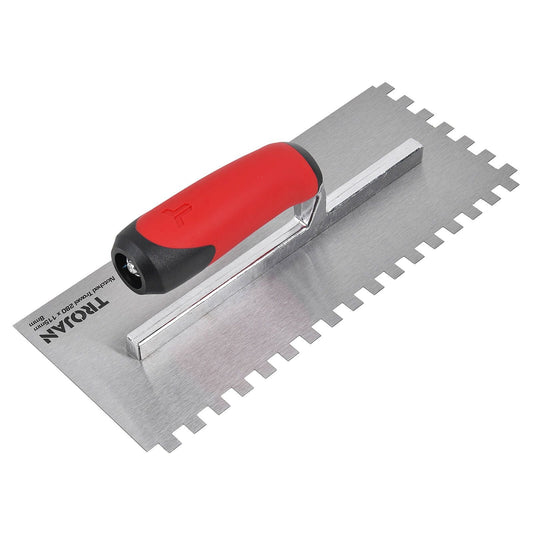 Trojan Notched Plastering Trowel - 280 x 115mm