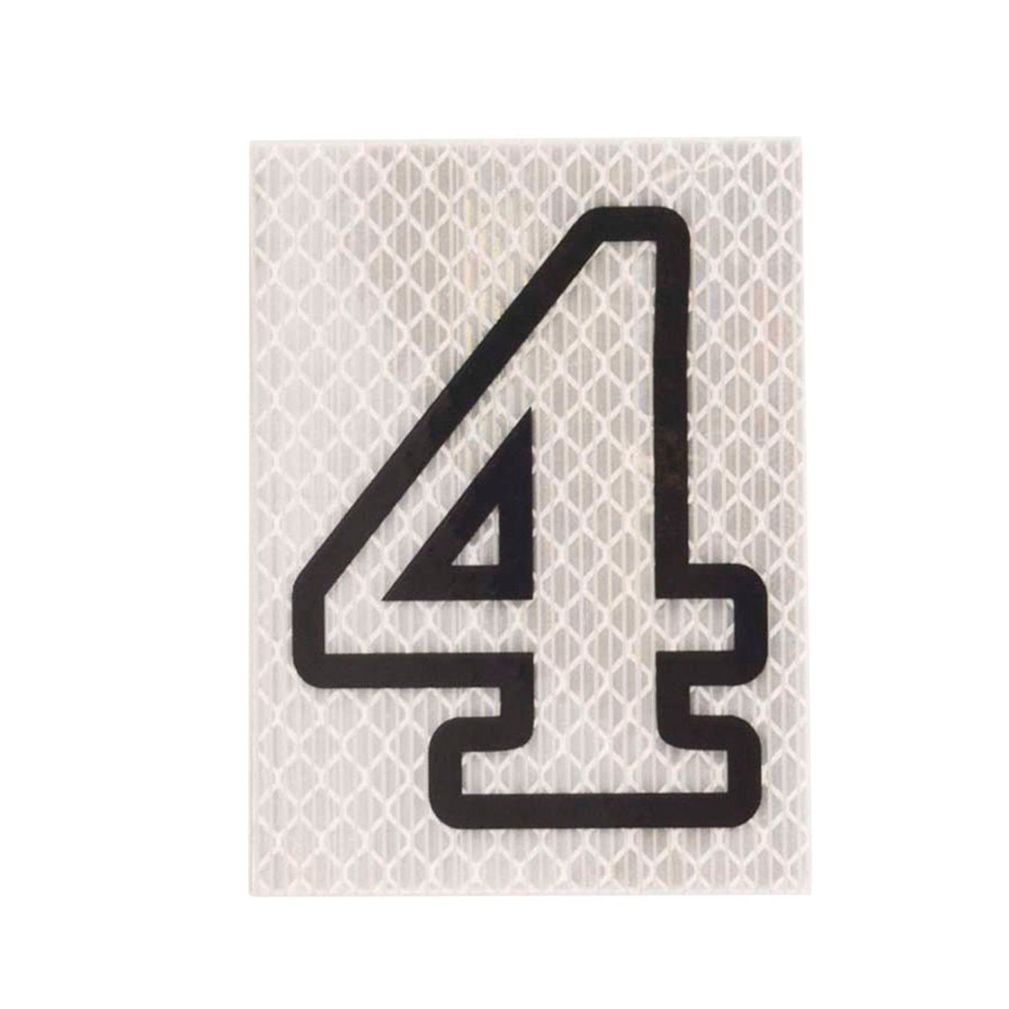 Sandleford Self Adhesive Night Shine House Number 4 - 80mm