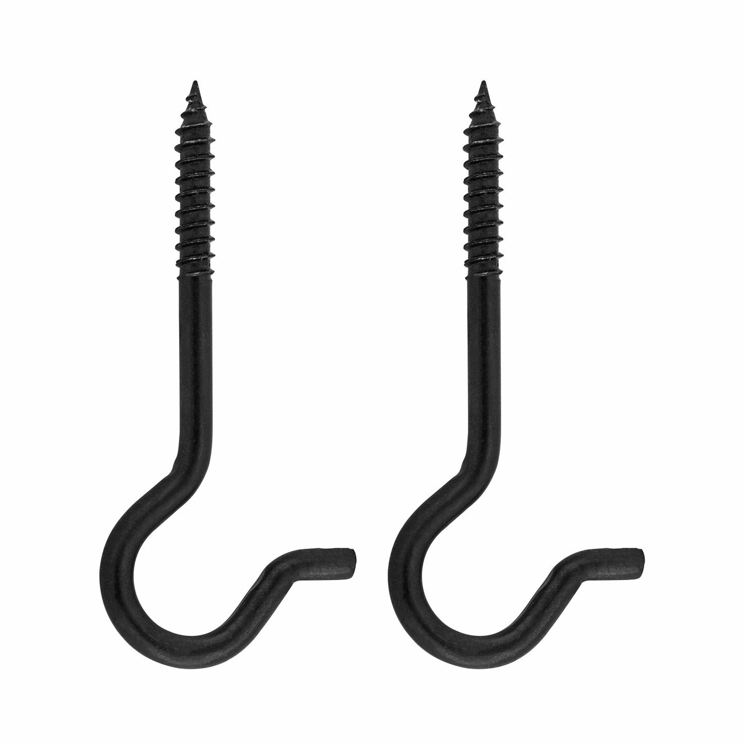 Pinnacle Ceiling Hook - 8mm - 45 x 98mm - 25 Pack - Matte Black