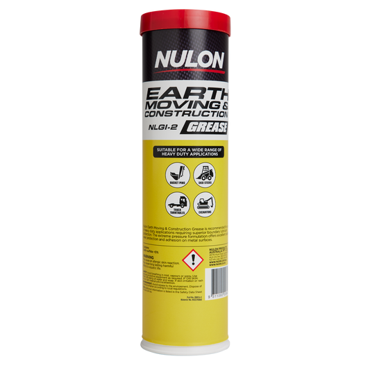 Nulon Earth Moving & Construction Black Grease - 450g