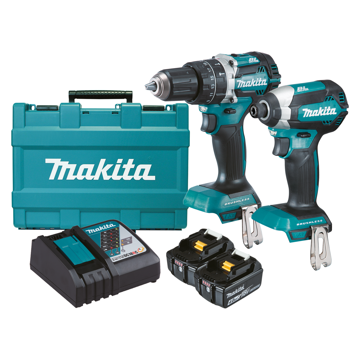 Makita 18V Brushless 2 Piece Combo Kit