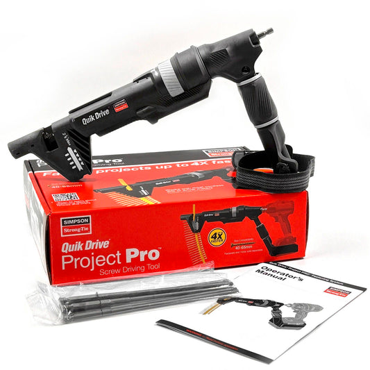 Simpson Strong-Tie Quik Drive Project Pro Auto Feed Screw Attachment 40-65mm