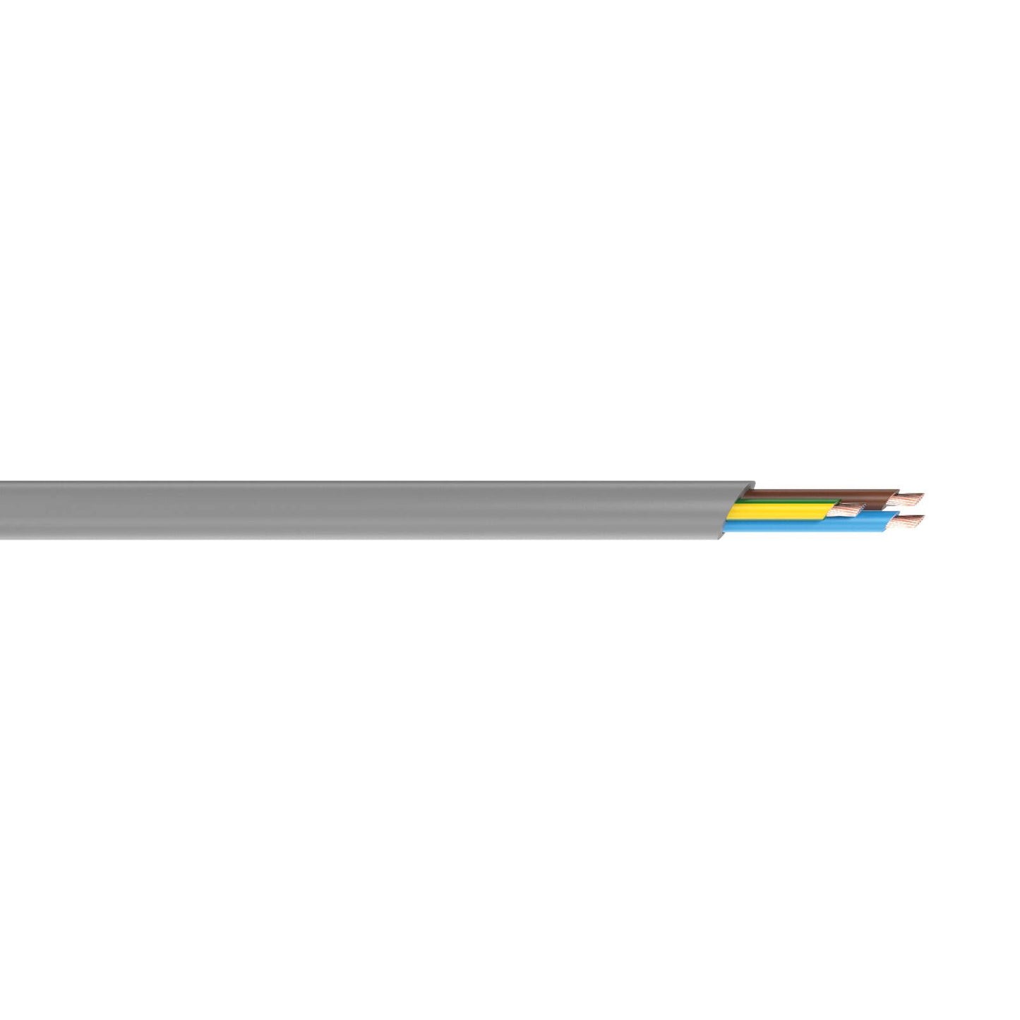 Deta 3 Core Cable - 0.75mm - 5m - Grey