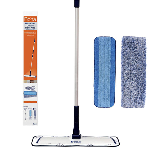 Bona Deluxe Microfibre Mop - 2 Pads - 1360mm