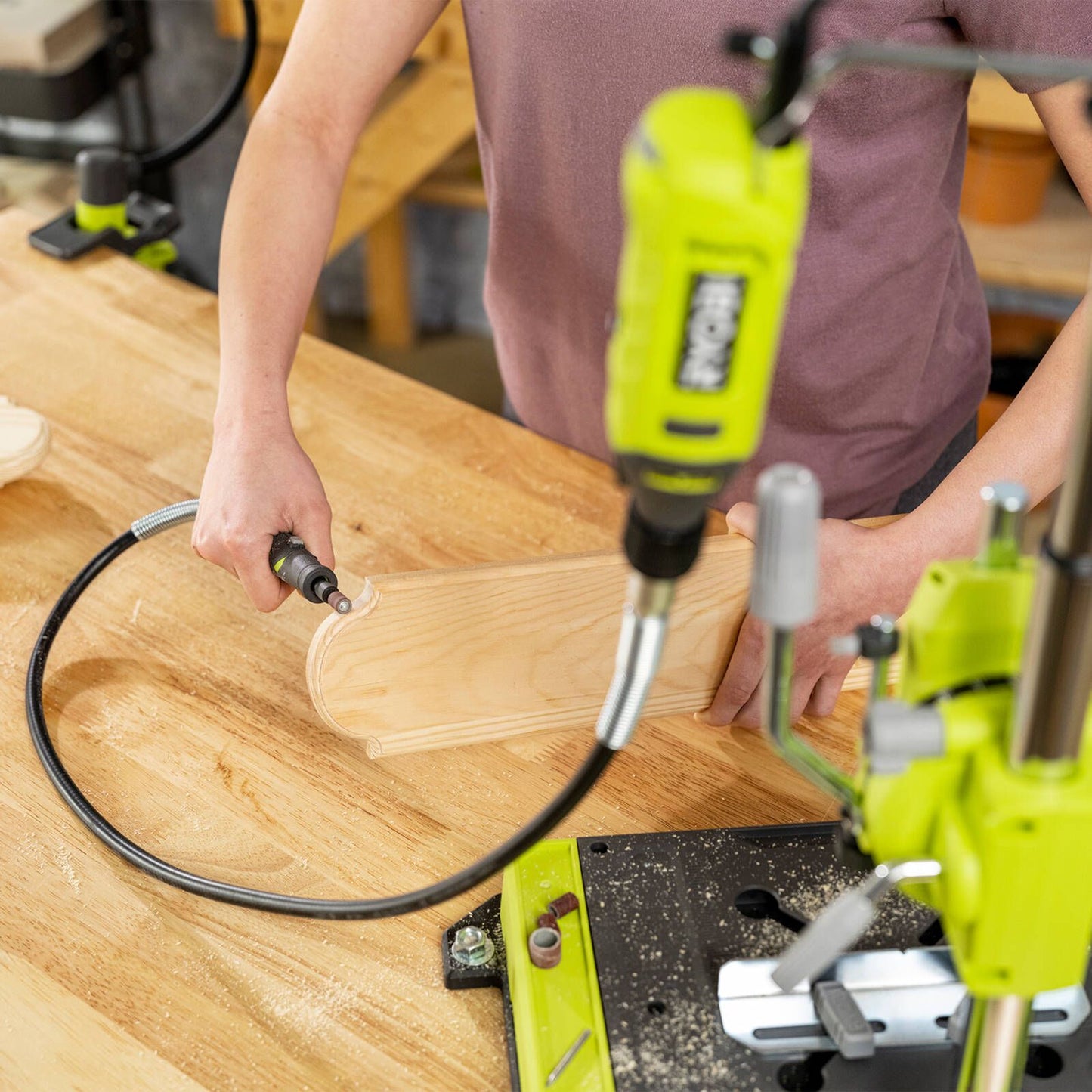 Ryobi All Purpose Rotary Tool Accessory Set - 55 x 1 x 101mm - 120 Piece