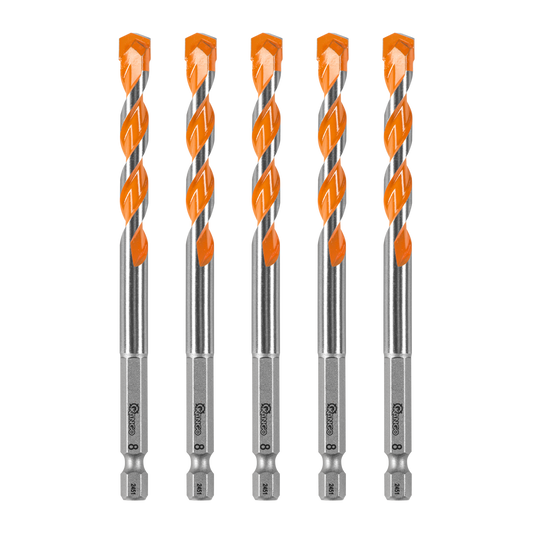 Kango Masonry Drill Bit 8mm x 120mm 5 Pack