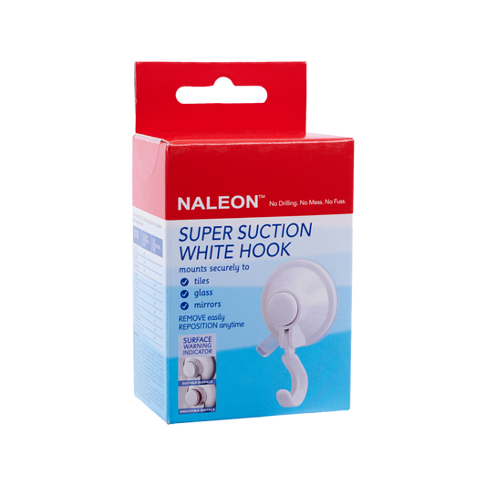 Naleon Super Suction White Hook