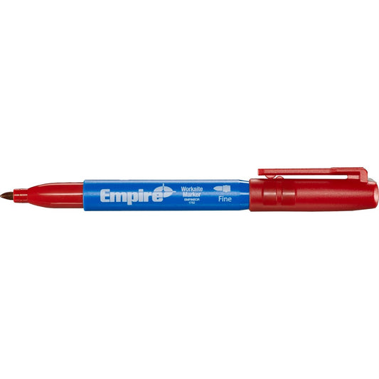 Empire Fine Marker Pen - 14mm - Red Ink - Quick Dry