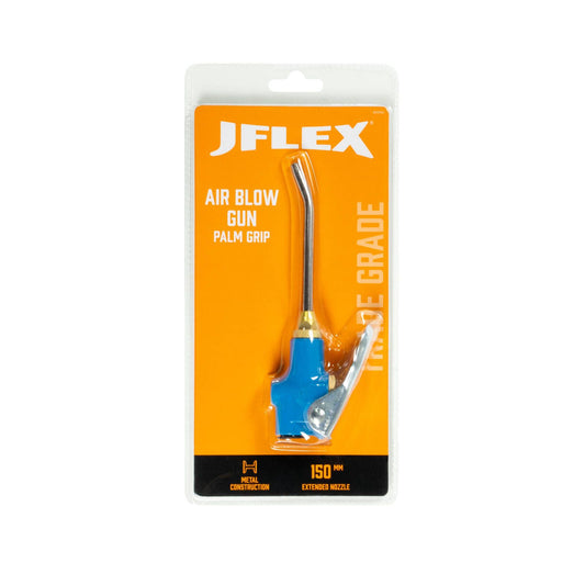 Jflex Air Blow Gun Palm Grip 150mm Angled Nozzle
