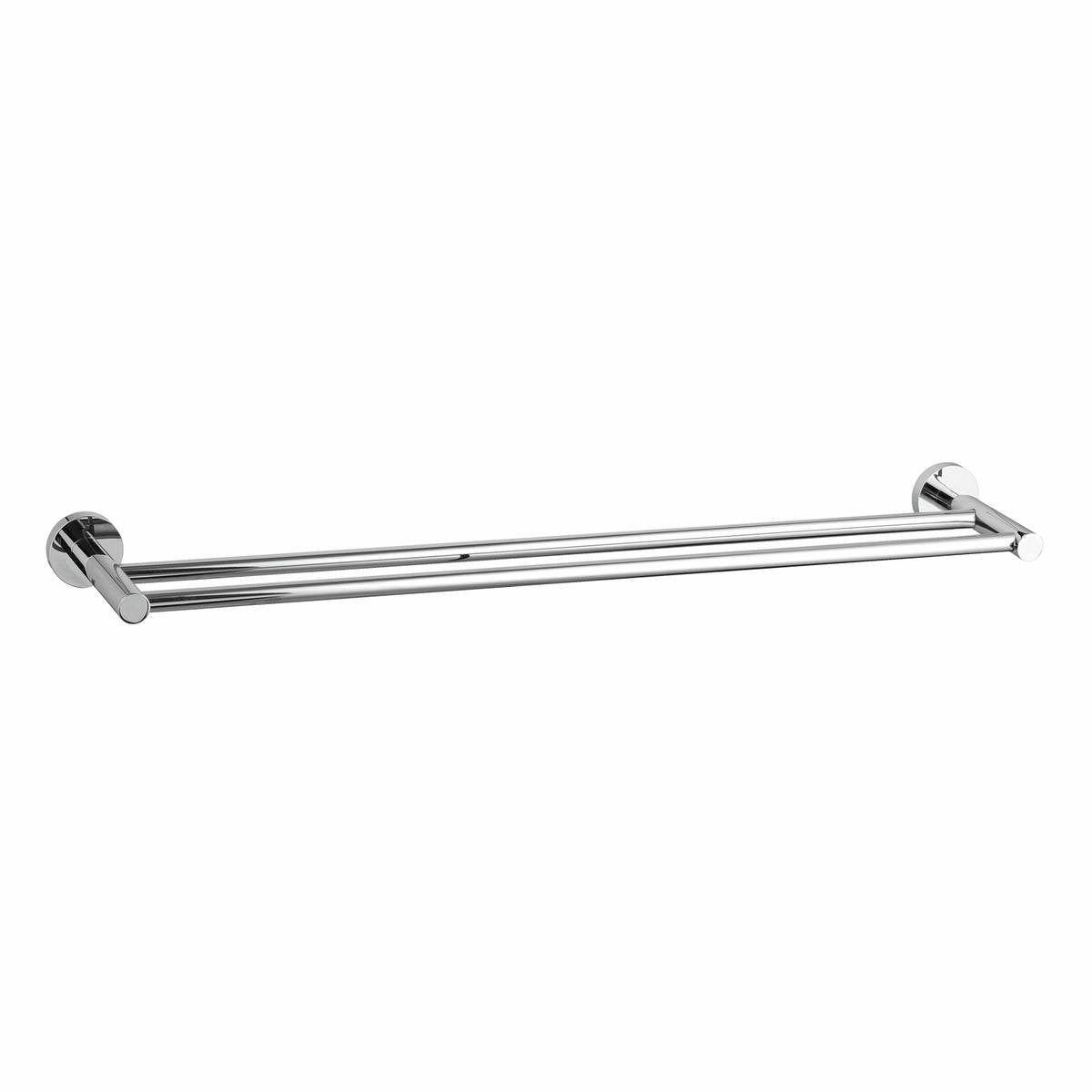 Mondella 620mm Chrome Double Towel Bar Metal Durable Easy Install