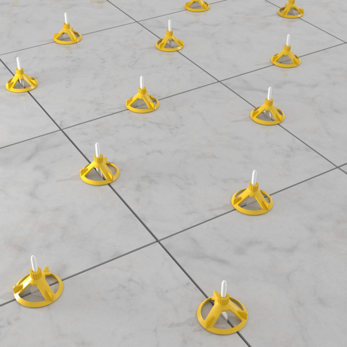 QEP Lash 360 Tile Levelling Cap - 55 x 50 x 40mm - 100 Pack