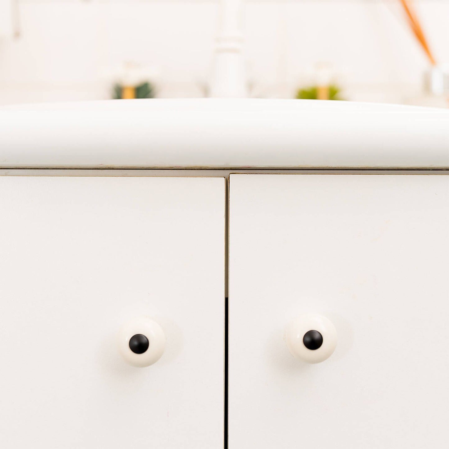 Taskmaster Ceramic Cabinet Knob - 50mm - 6 Pack