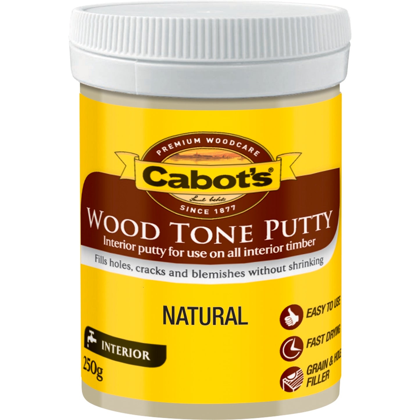 Cabot Natural Wood Tone Putty - 250g