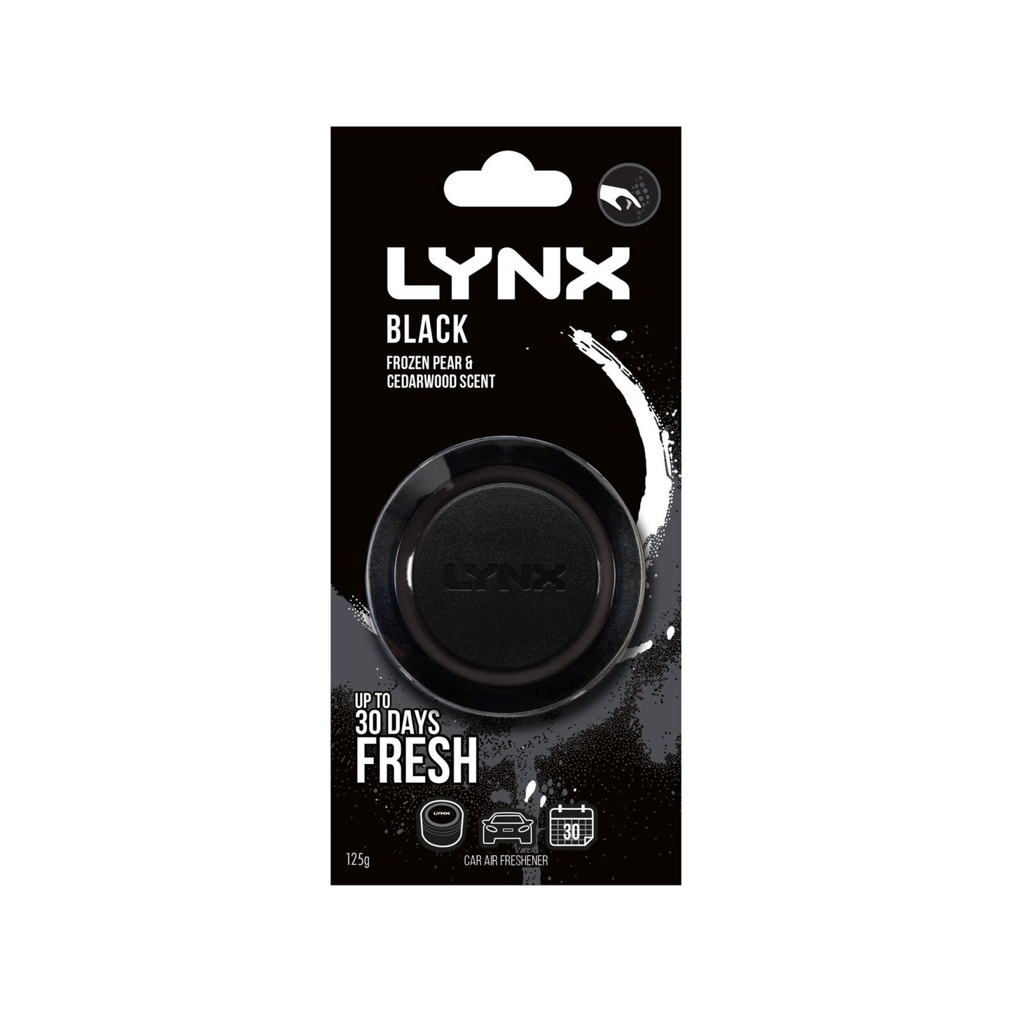 Lynx Air Freshener Black Gel Can - 88 x 190mm