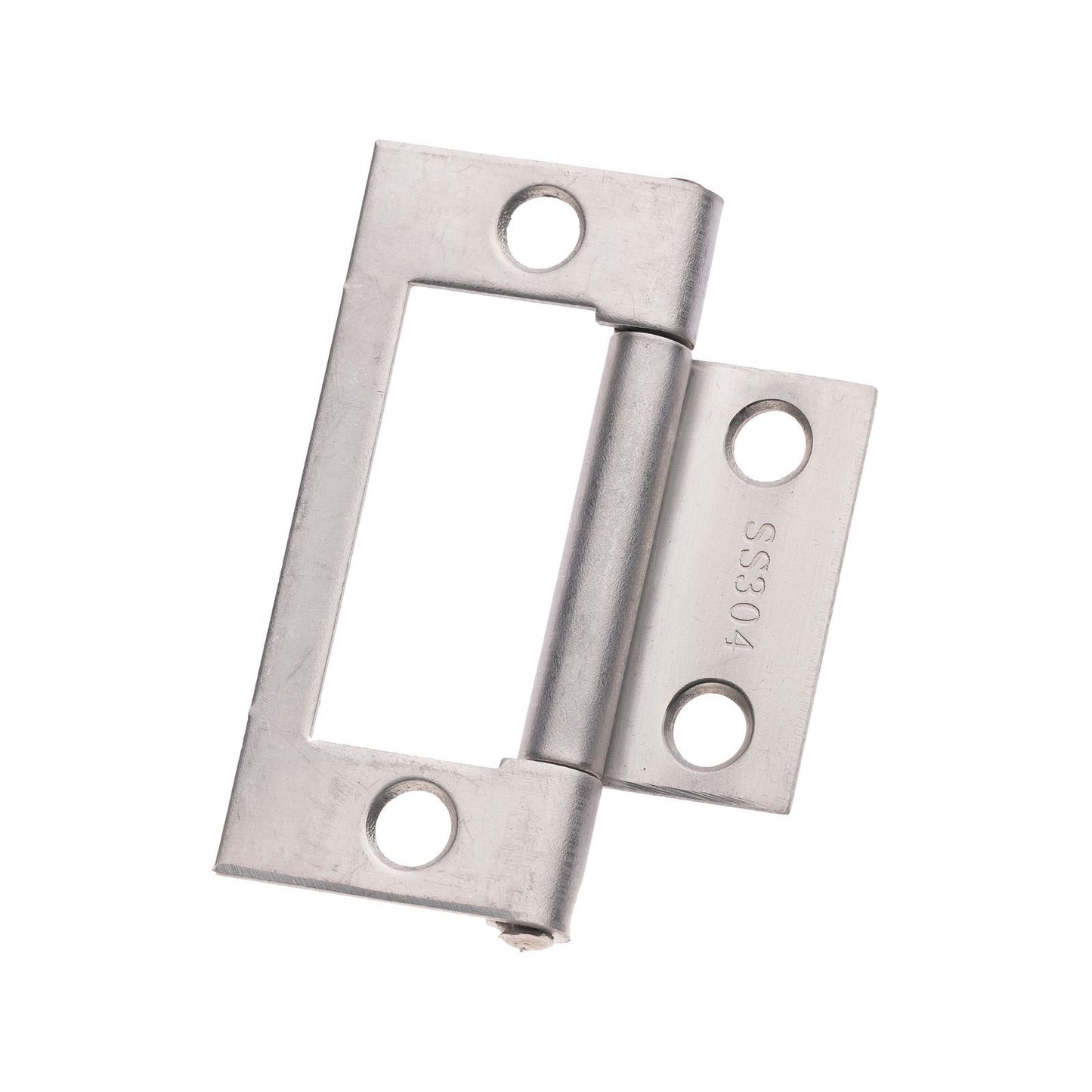 Lane Easy Fit Fixed Pin Hinge - 50 x 40 x 1.2mm - Polished Stainless Steel