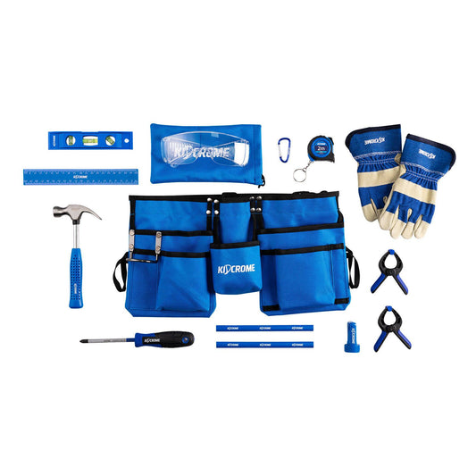 Kincrome 14 Piece Kidcrome Kids Tool Set - 55mm x 470mm x 410mm