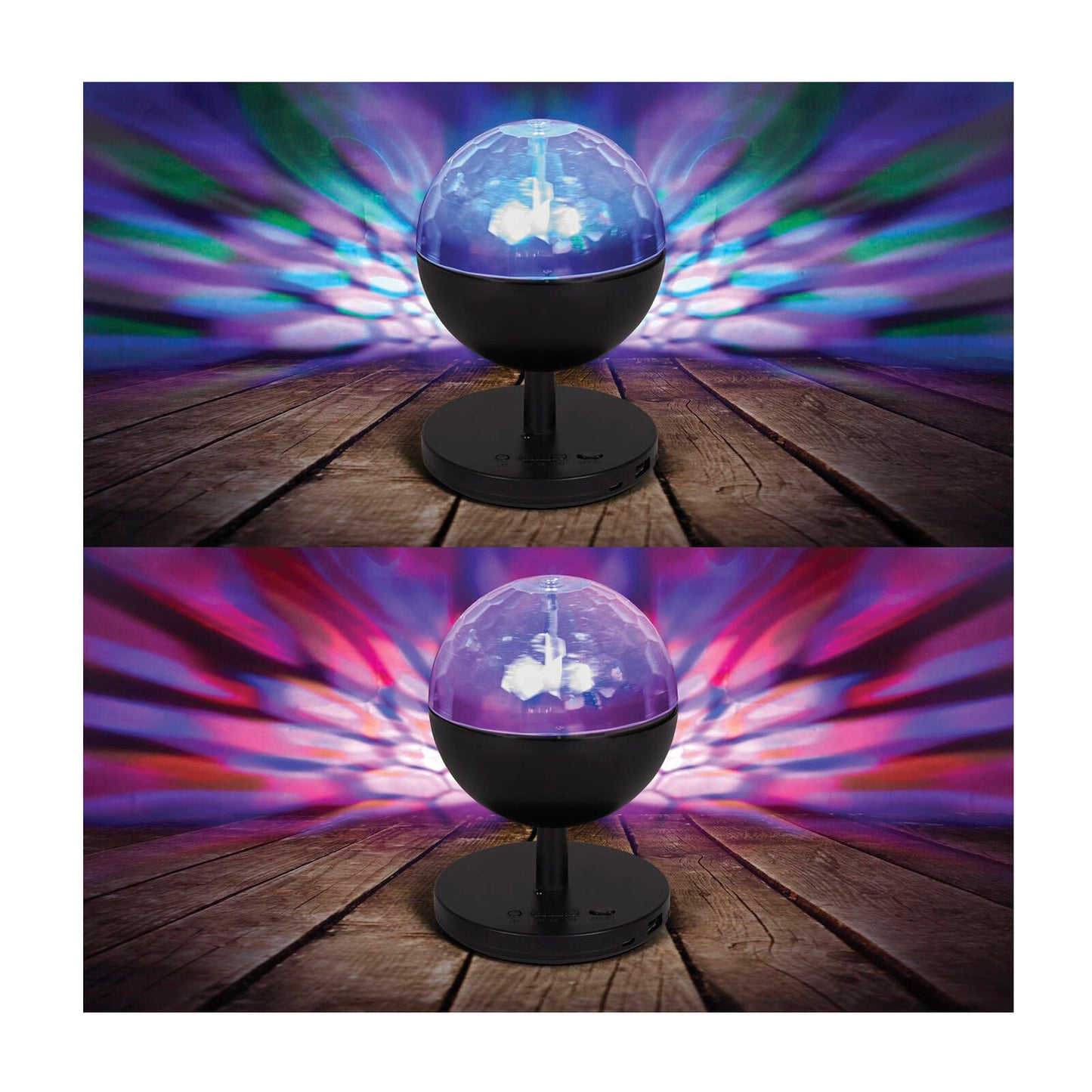 Lytworx Multicolour Party Light Ball - 100mm x 150mm x 100mm