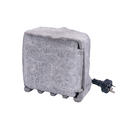 Click Power Garden Socket Stone - 4 x 10A Outlets with Cover