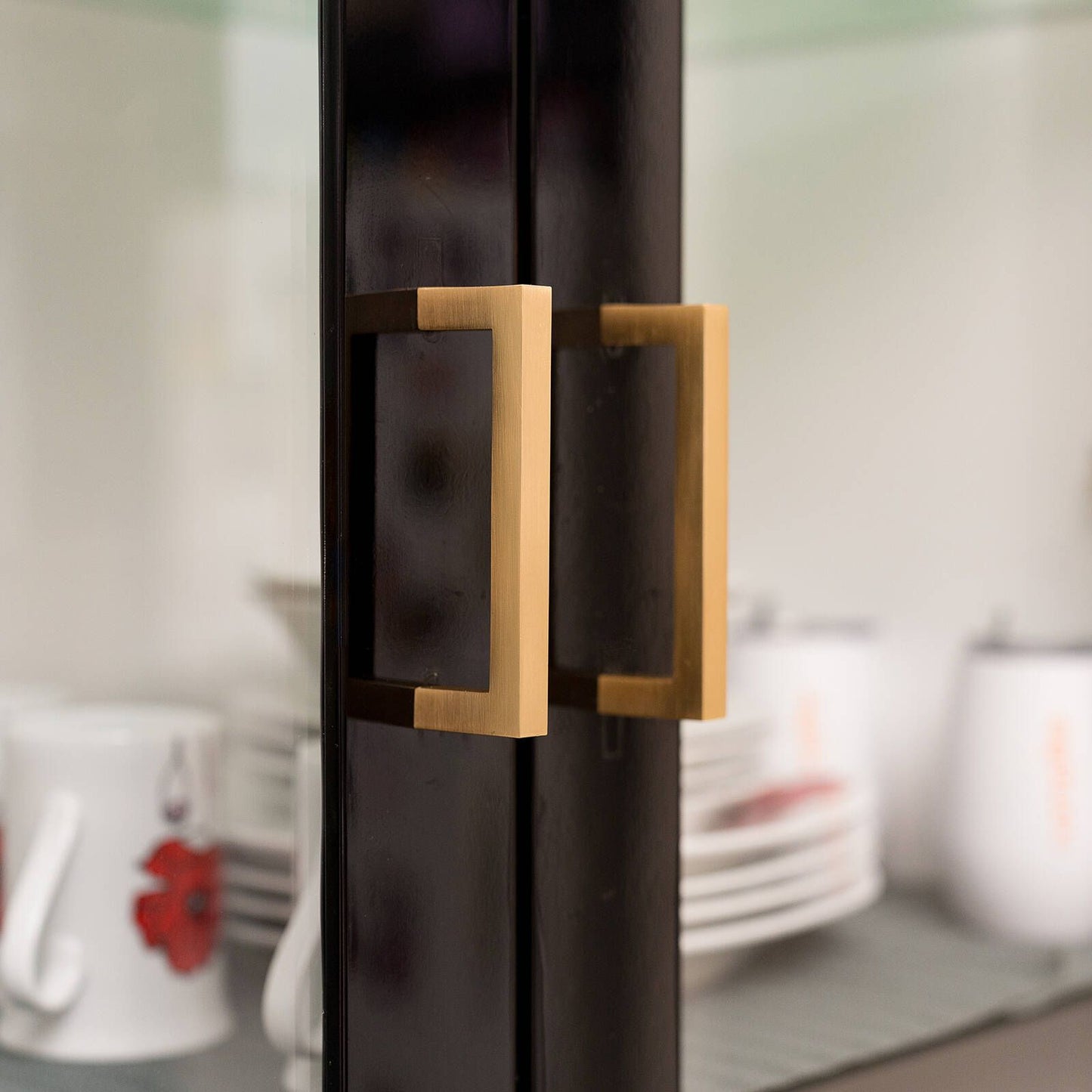 Taskmaster Brushed Brass Square Handle - 96mm - 10 Pack