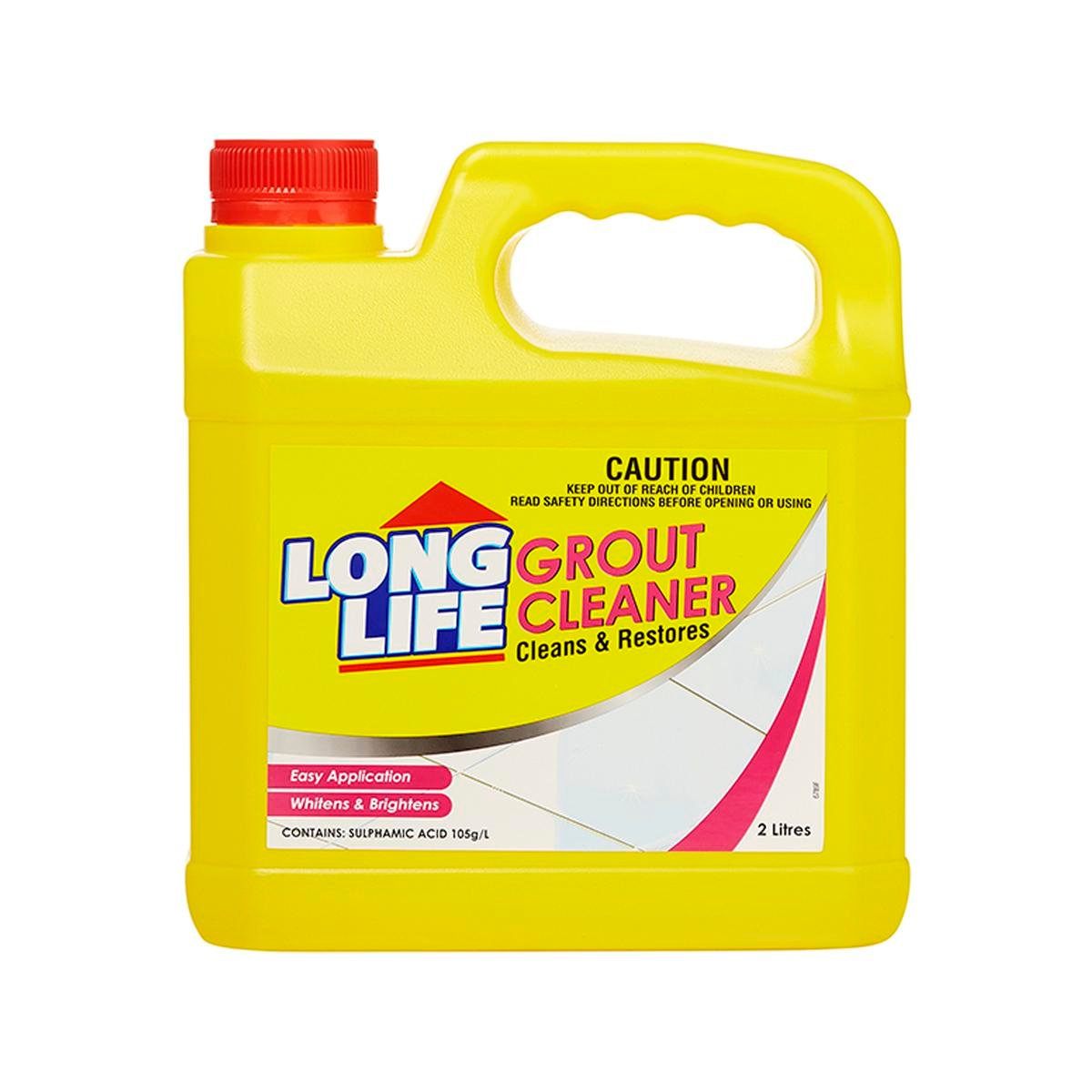 Long Life Grout Cleaner - 2L HDPE Bottle - Deep Clean - Whiter Grout