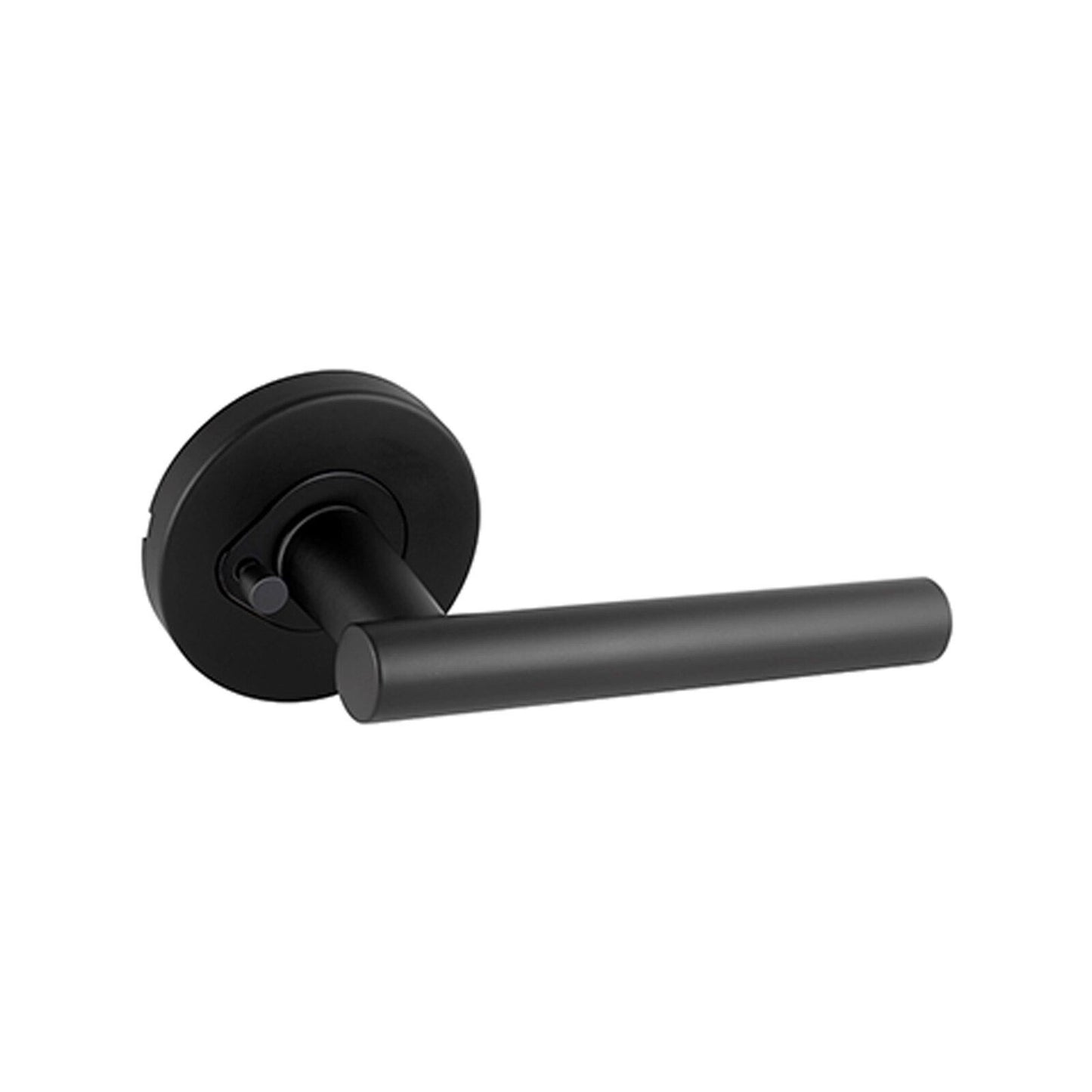 Gainsborough G4 Series Matte Black Amelia Privacy Lever Set - 145 x 63mm