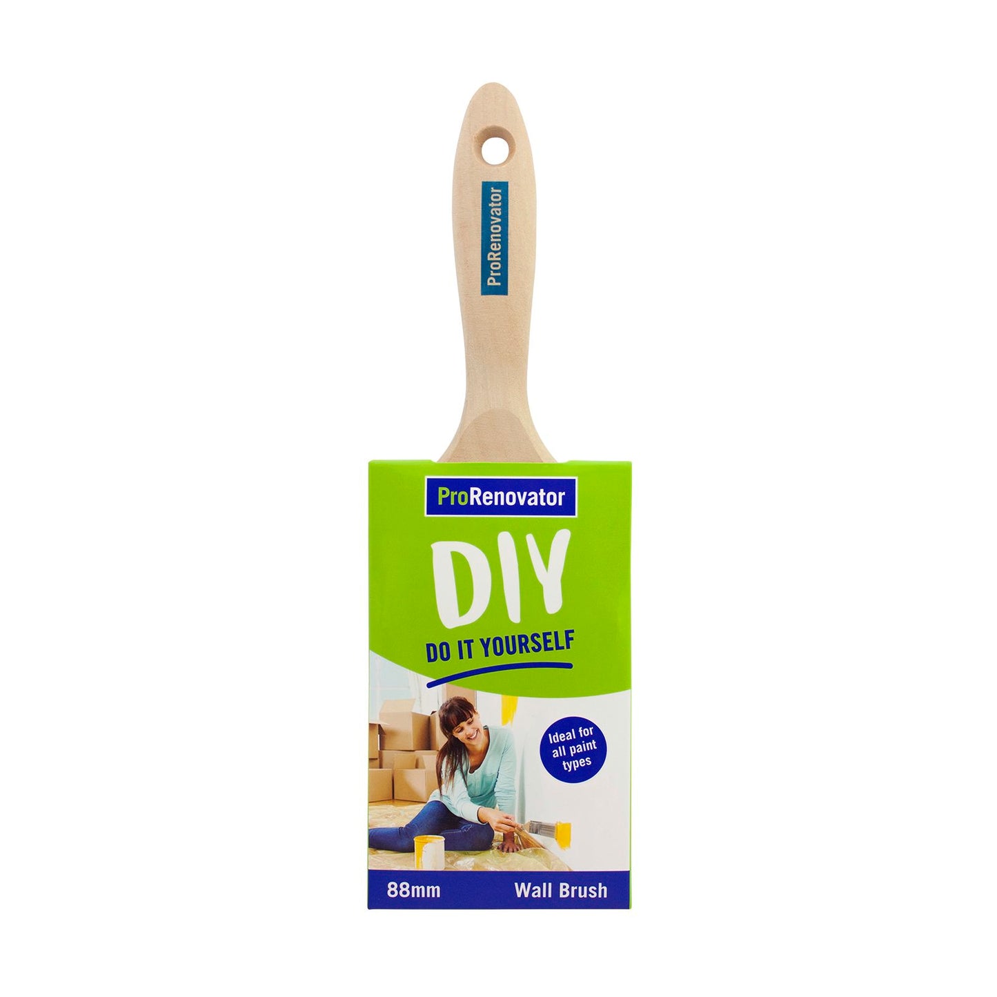 Pro Renovator Wall Paint Brush - 88mm