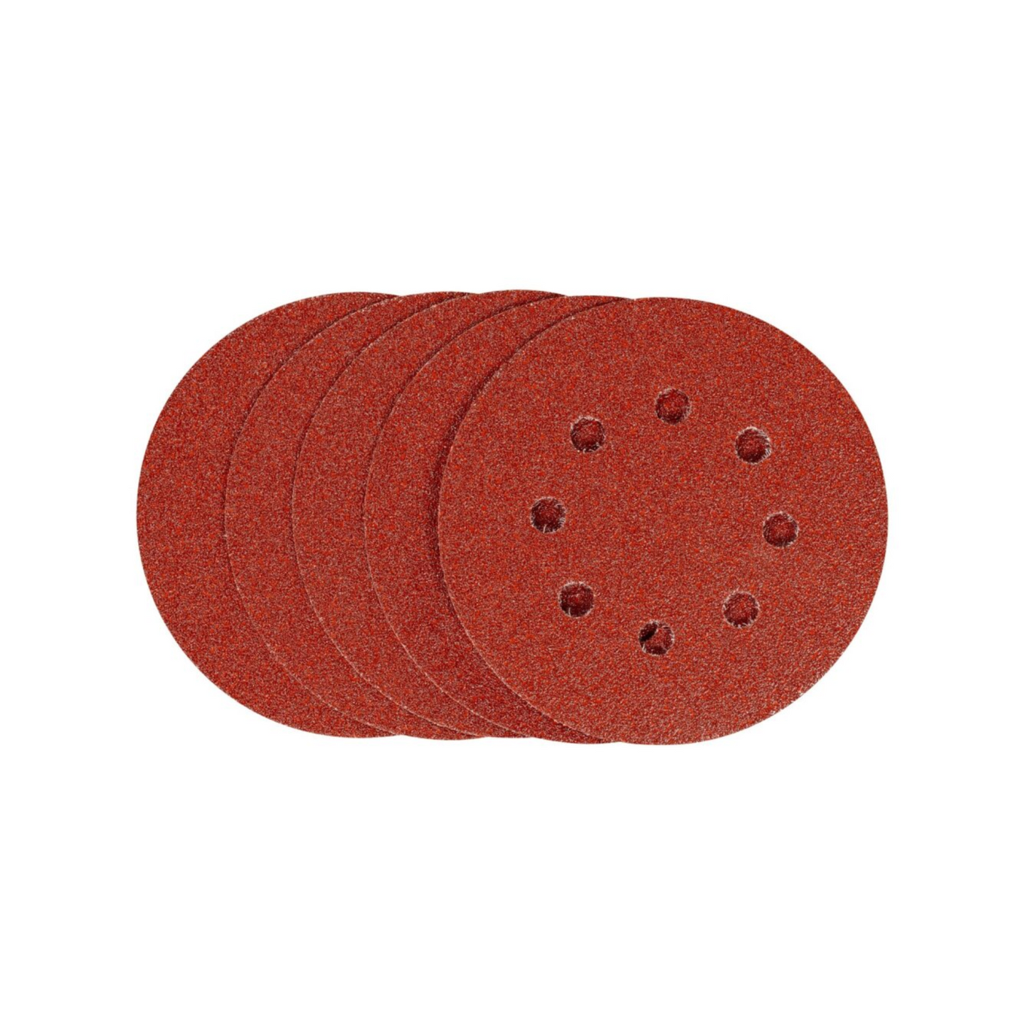 Irwin Quick Fit Random Orbital Sanding Discs - 125mm - 60 Grit - 5 Pack