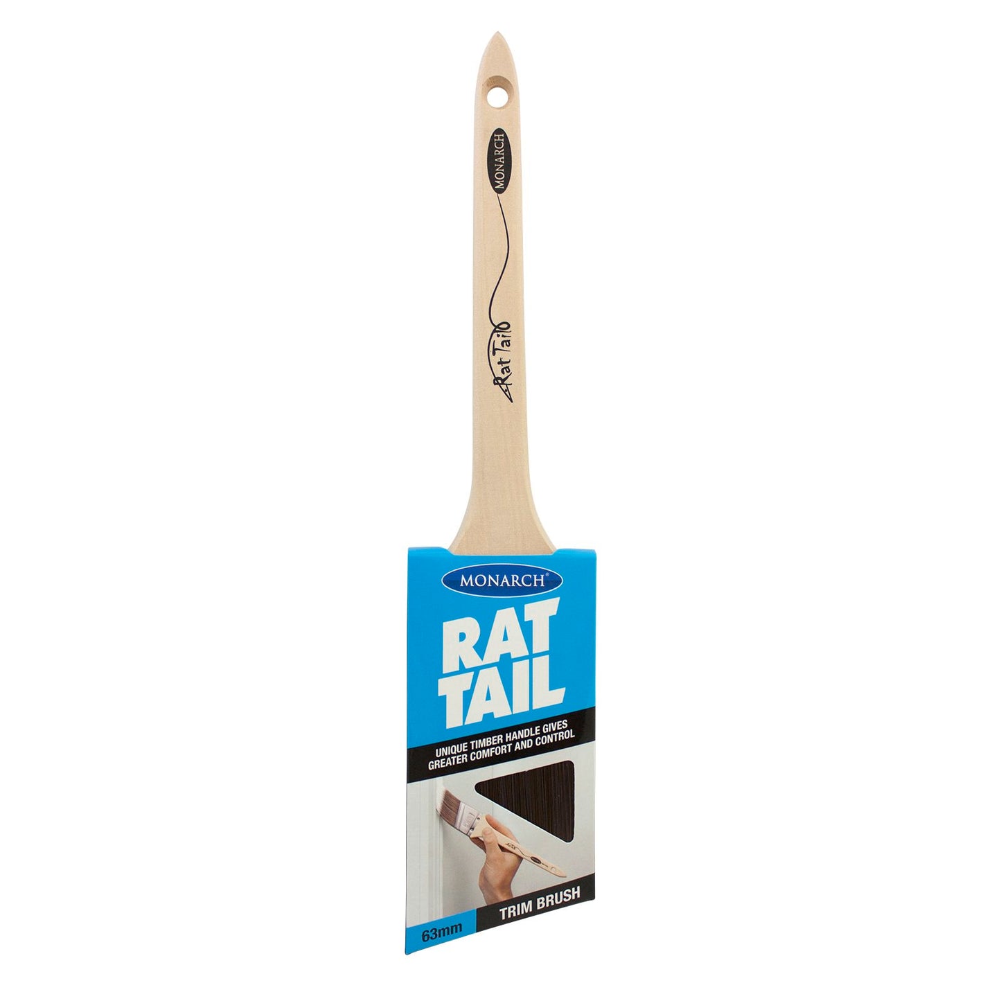 Monarch Rat Tail Trim Paint Brush - 63mm