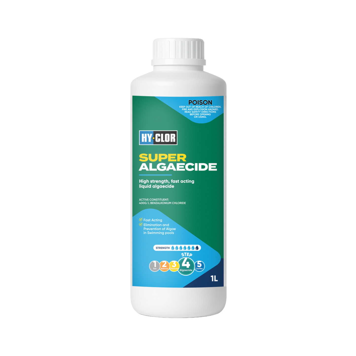 Hy-Clor Super Algaecide - 1L
