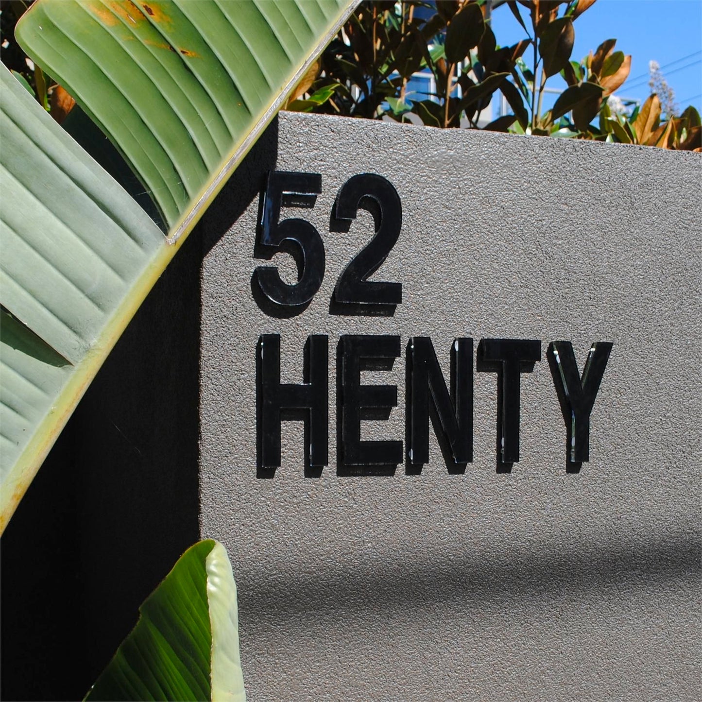Sandleford Black Acrylic House Number 0 - 120mm