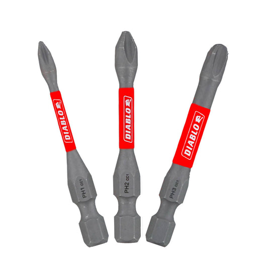Diablo PH Variety Power Bit - 2" - 3 Pack