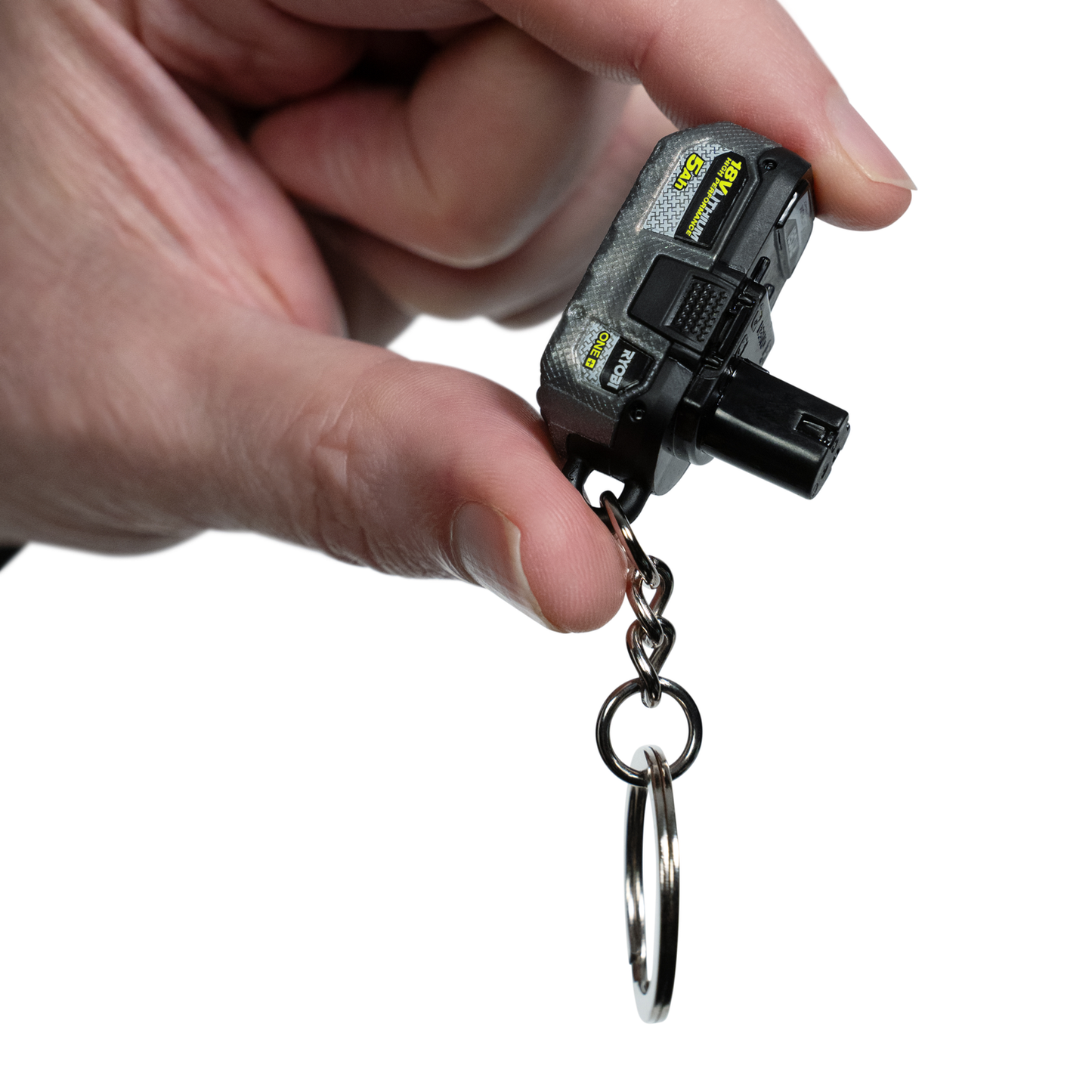 Ryobi Mini S Battery Keyring - 21 x 41 x 27mm