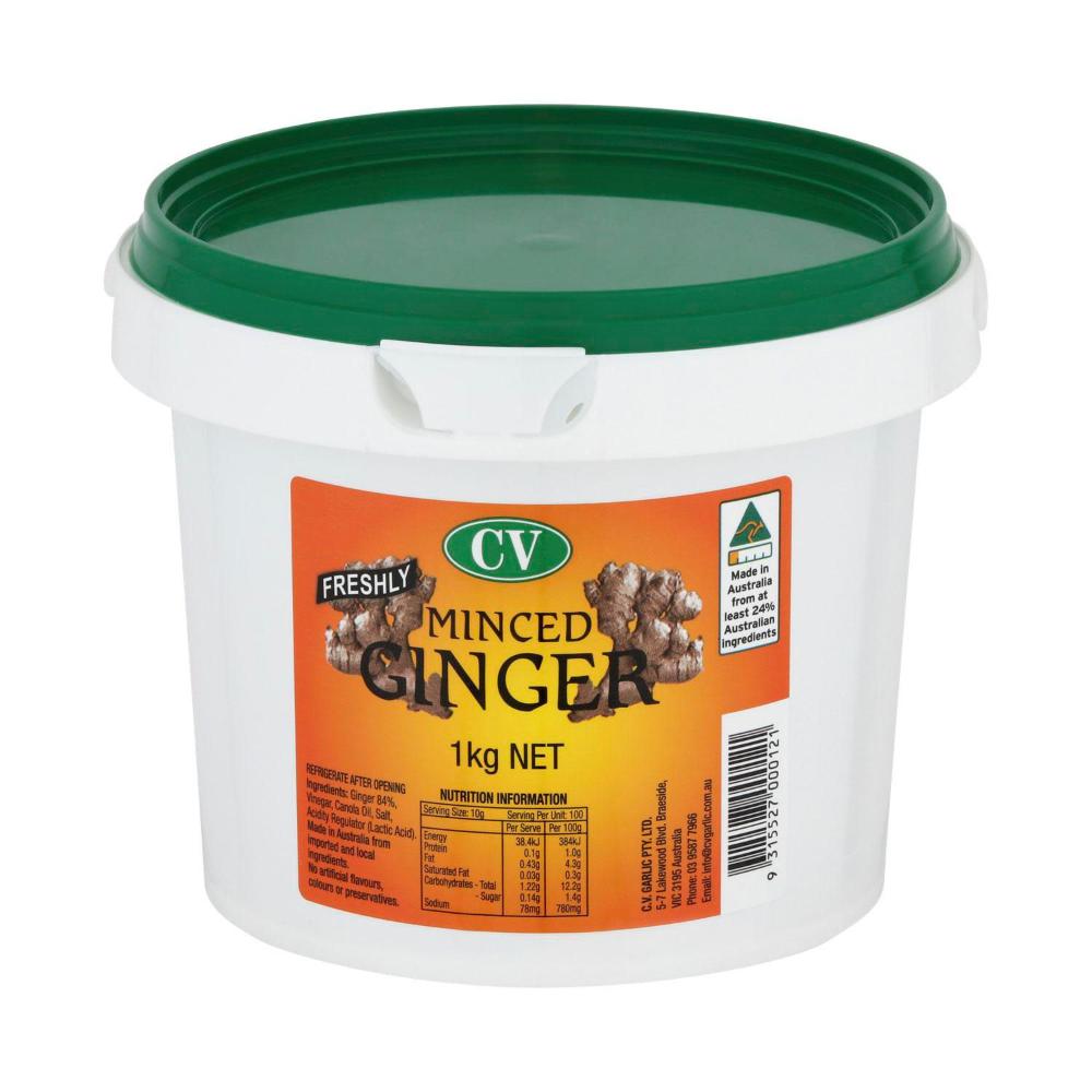 CV Minced Ginger - 1kg