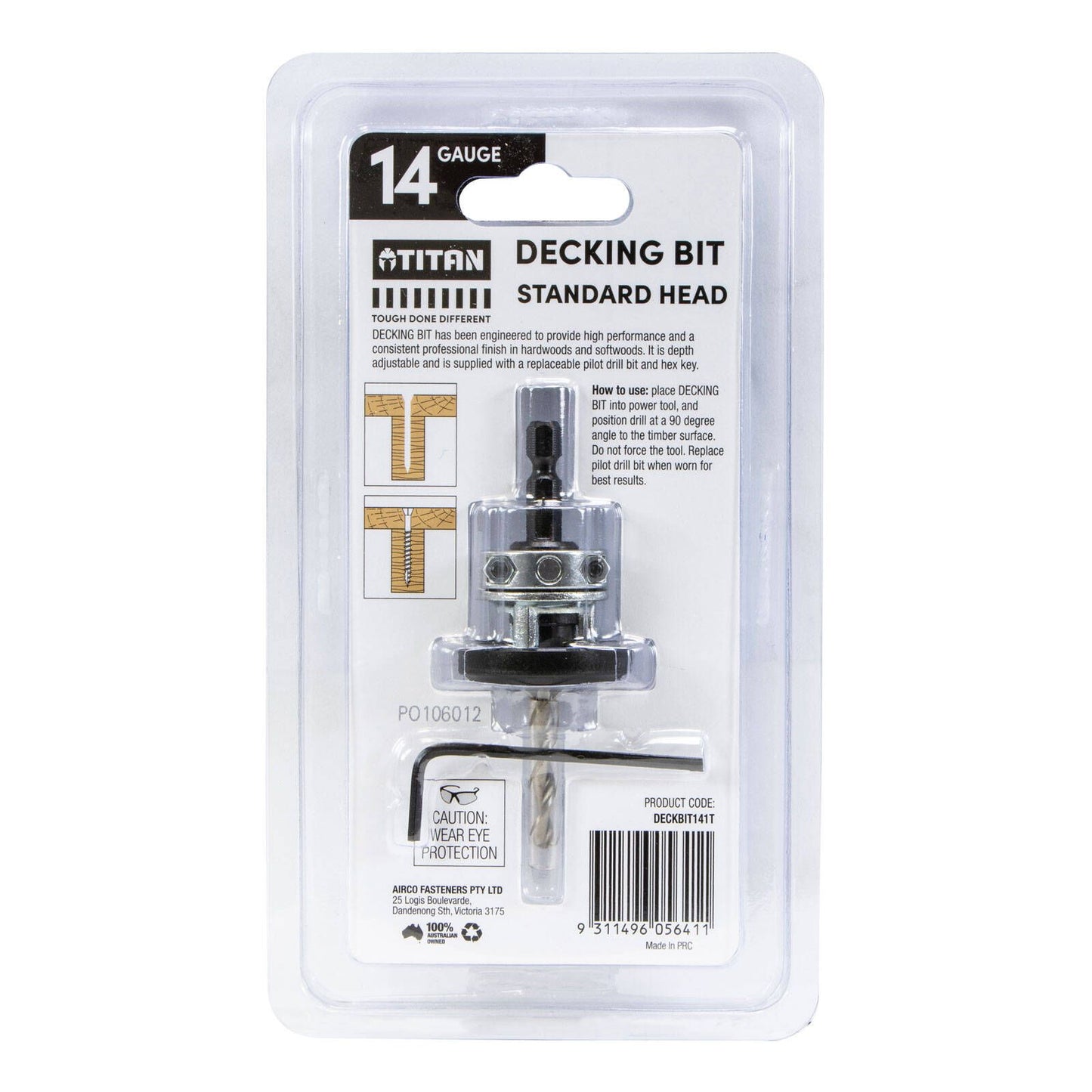 Titan Decking Countersink Tool - 12-14G