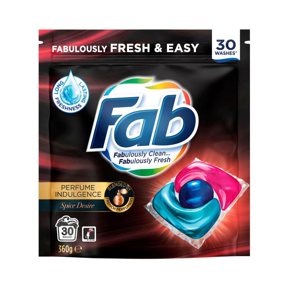 FAB Laundry Capsules Spice Desire - 30 Pack