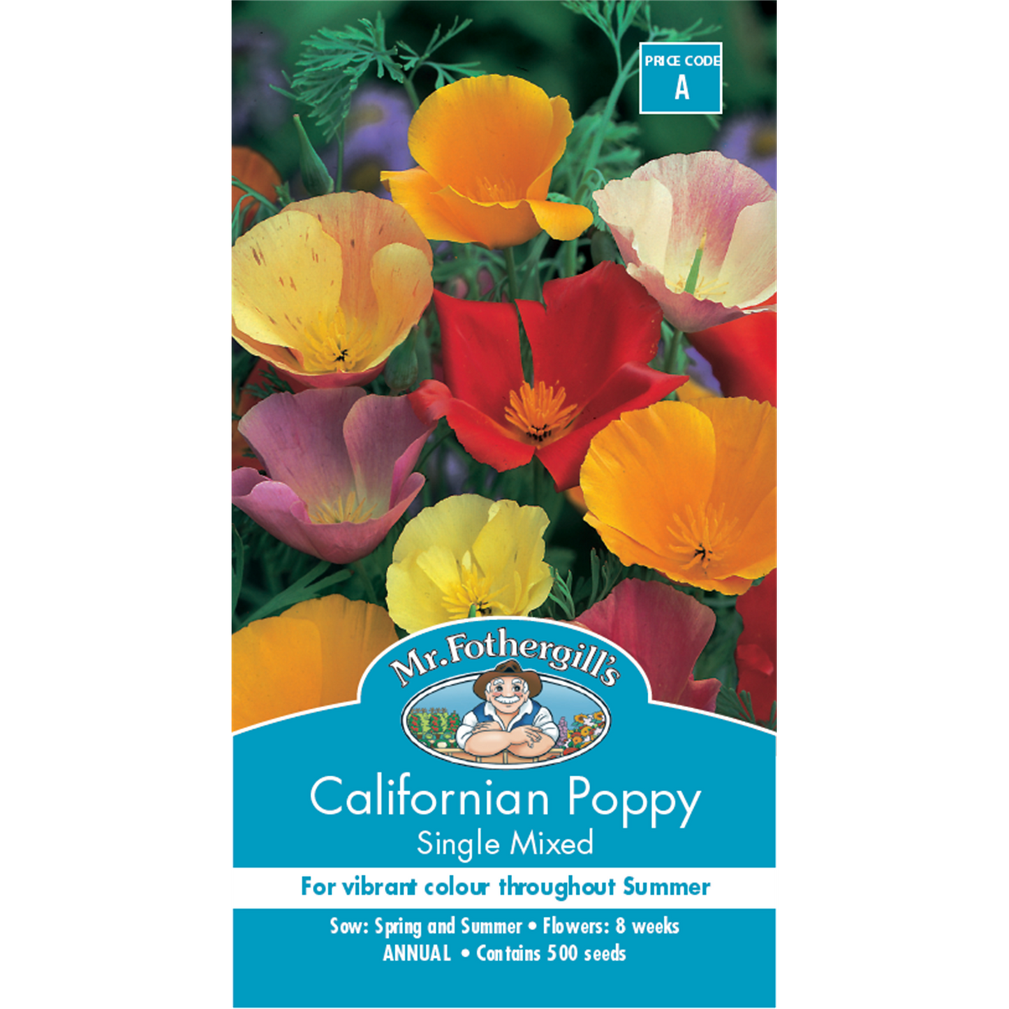 Mr Fothergill Californian Poppy Seeds