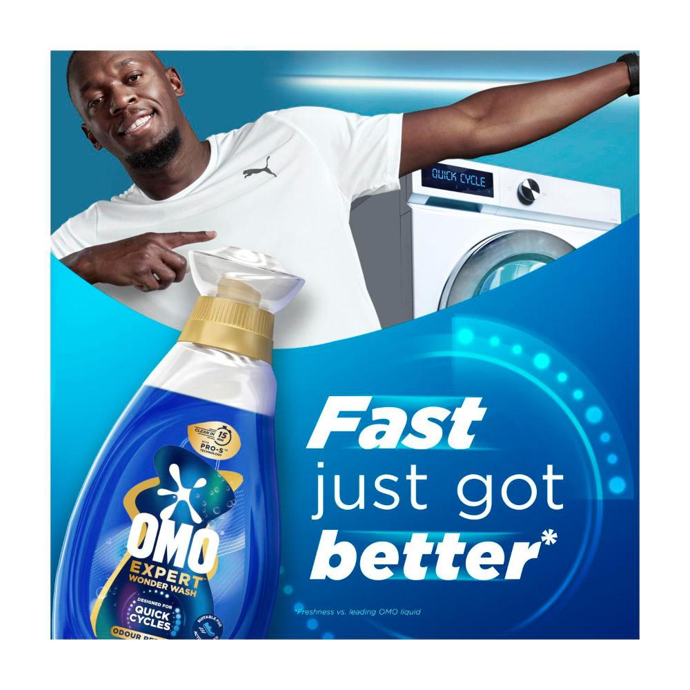 OMO Expert Wonder Wash Laundry Liquid Odour Refresh - 1.18L