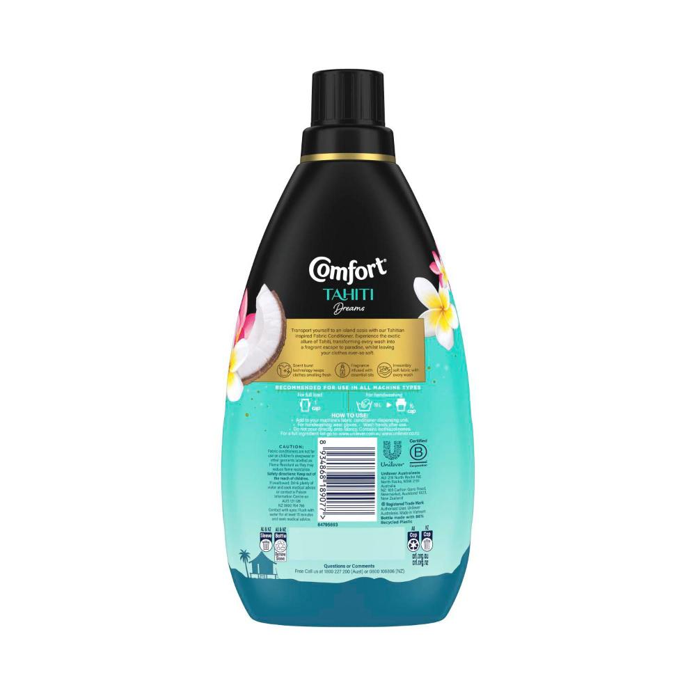 Comfort Tahiti Dreams Fabric Conditioner Papaya Coconut & Frangipani - 800mL