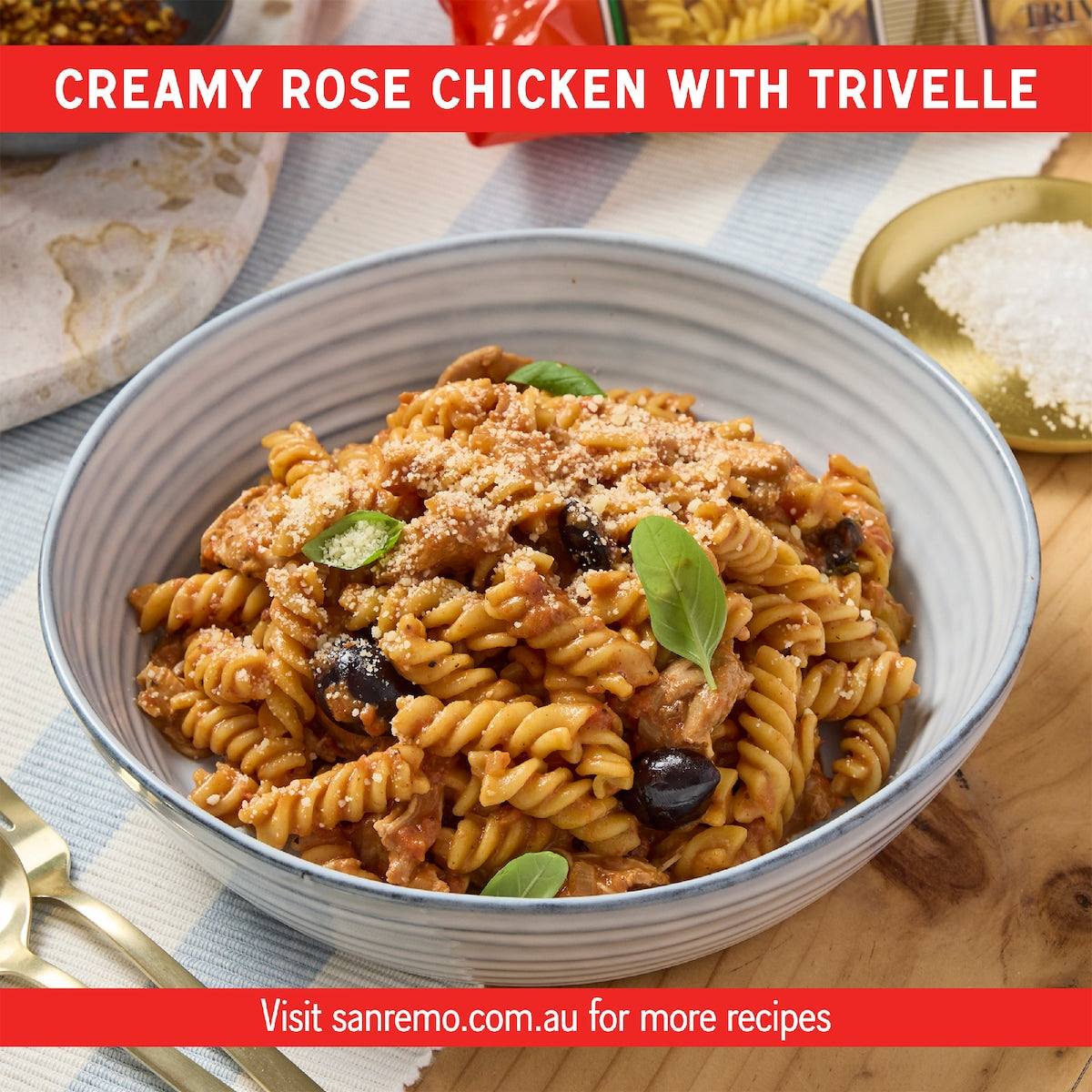 San Remo Trivelle Pasta 500g