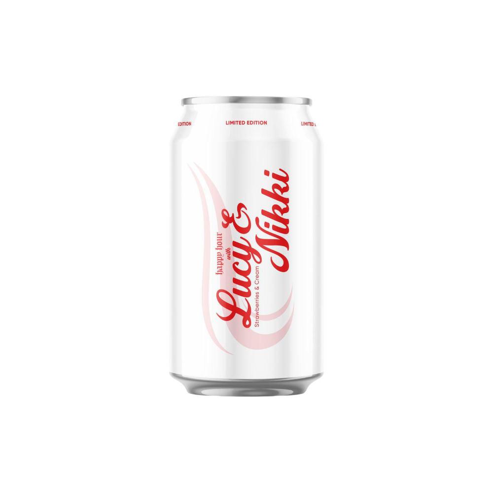 Bobby X Lucy & Nikki Strawberries & Cream - 330mL