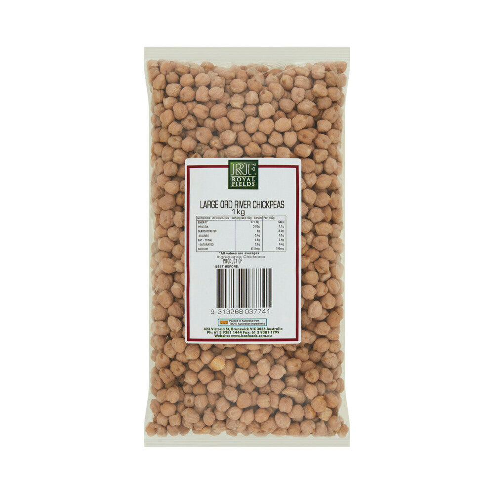 Royal Fields Large Ord River Chickpeas - 1kg