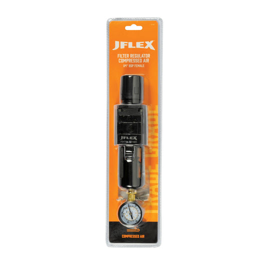 Jflex BSP Female Filter Regulator - 1/4" - 5-Micron
