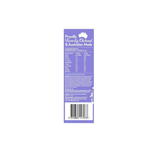 Mayver's Low Carb High Protein Choc Fudge Brownie Bars 4 Pack - 128g